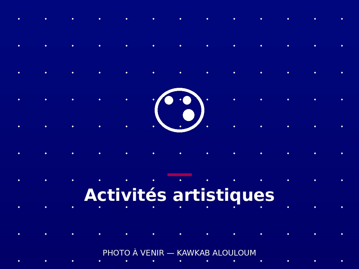 Activités artistiques
